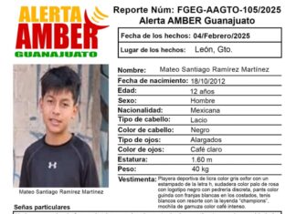 LOCALIZAN SIN VIDA A MATEO, MENOR DE 12 AÑOS DESAPARECIDO