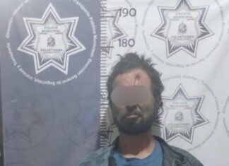 Seguridad Pública Municipal Detiene a Presunto Ladrón en la Zona Centro