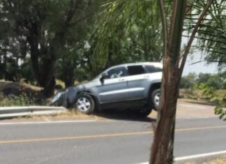 Esta mañana una pareja fueron asesinados al interior de un vehículo en la carretera estatal Jaral del Progreso – Valle de Santiago.