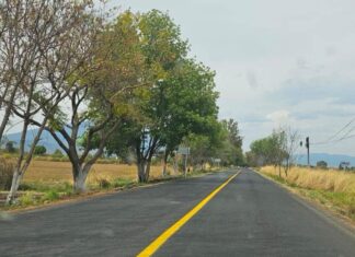 Anuncian rehabilitación de carretera estatal y reencarpetamiento de caminos sacacosechas.