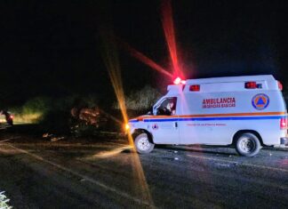 Motociclista murió arrollado en el libramiento carretero en Yuriria.