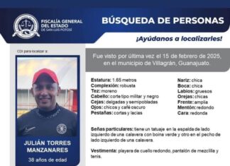 Confirman autoridades estatales que los cuerpos sin vida localizado en el Coyontle en Yuriria, son el Capitán, Juan Torres Manzanares de SEDENA y la elemento de la Guardia Nacional, Natalia Pelcastre Simon.