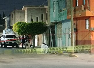 Una mujer fue asesinada a balazos en la colonia Del Bosque en Celaya.