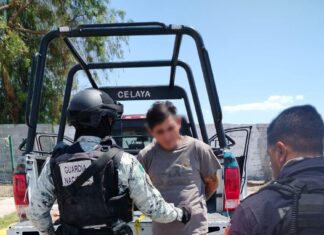 POLICÍA MUNICIPAL Y GN DETIENEN A HOMBRE POR LESIONES E INTENTO DE FEMINICIDIO