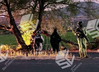 Esta tarde fue localizado el cuerpo sin vida de un hombre en una parcela en la carretera Salamanca – Yuriria.