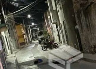 Ataque armado en zona centro de Valle de Santiago, dejo un saldo de un hombre sin vida y una mujer gravemente lesionada.