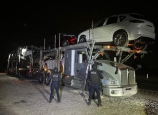 Frustra Secretaría de Seguridad y Paz robo de tractocamión y liberan a conductor privado de la libertad en Irapuato