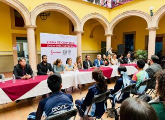 Salvatierra, primer municipio en Guanajuato en firmar convenio con la UNAM ENES Juriquilla
