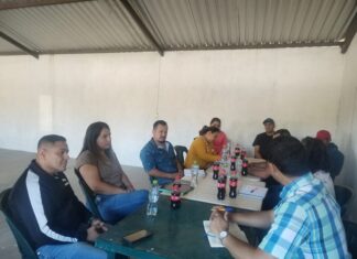 Evalúan trabajo de la administración municipal en reunión de delegados en El Dormido, en Santiago Maravatío.
