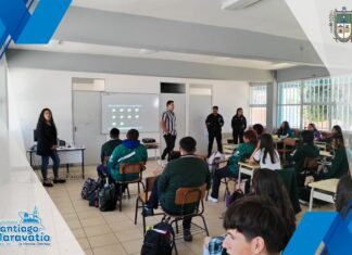 Dirección de Seguridad Pública, llevó a cabo una plática informativa en el CONALEP, para prevenir fraudes y extorsiones.