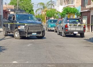 Ejecutan a jardinero en la colonia Valle Hermoso en Celaya, la tarde de este lunes.