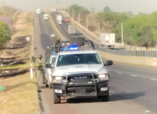 Esta mañana fueron localizados los cuerpos sin vida de un hombre y una mujer a un lado de la autopista Salamanca – Querétaro, en Apaseo el Grande.