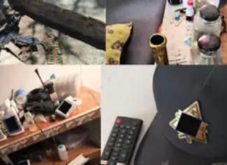 Aseguran Armas y Droga en cateo en Villagrán.