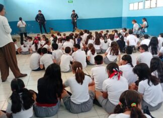 Grupo K9 promueve el respeto animal con exhibición en preescolares de Salvatierra