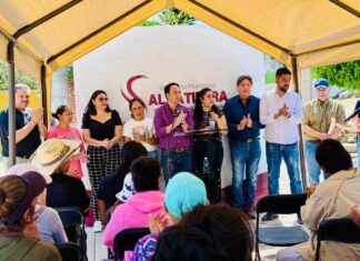 Entregan obra de infraestructura en La Lagunilla del Carmen en beneficio de más de 300 habitantes