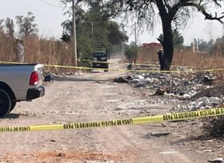 Encuentran el cuerpo sin vida de un hombre en la parte posterior del fraccionamiento risas del Río, en Irapuato.