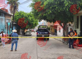 Esta tarde un hombre fue asesinado a balazos en la colonia Independencia en Yuriria.