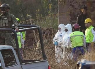 Se ha logrado identificar a cinco personas: cuatro hombres y una mujer, de los 17 cuerpos localizados en Irapuato; Fiscalía Estatal.