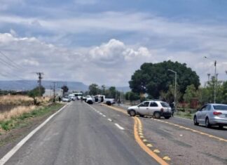 Ejecutan a motociclista en la carretera Juventino Rosas – Villagrán.