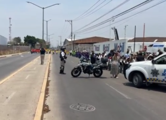 Abandonan supuesto artefacto explosivo frente a las instalaciones del Complejo de Seguridad Pública C4 en Salamanca.