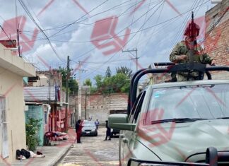 Ejecutan a “El Lechugas” en la colonia Mal País, en Valle de Santiago; la tarde se este sábado.