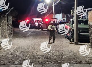 Fallecio uno de los policías lesionados ayer por la noche en Yuriria, en el enfrentamiento con delincuentes en la comunidad de San Vicente Zapote.
