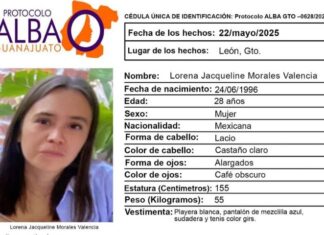 Este martes por la noche fue localizado el cuerpo de Lorena al interior de una maleta.