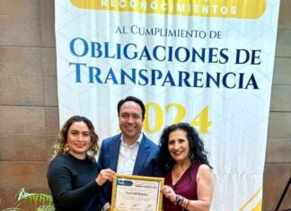 Salvatierra es reconocido por su cumplimiento en materia de transparencia