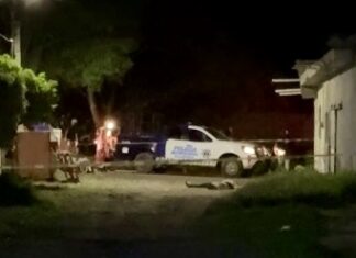 Tres muertos y un herido grave en un ataque armado en la comunidad de Cárdenas, en Salamanca; la noche de este lunes.
