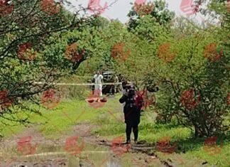 Localizan el cuerpo sin vida de una mujer en la zonas cerril de la colonia Mal Pais en Valle ee Santiago.