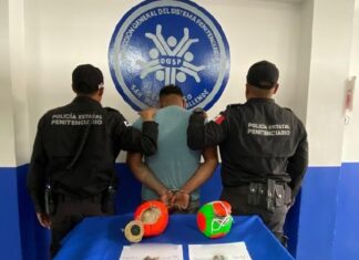 Secretaría de Seguridad y Paz frustra ingreso de droga oculta en balones al Ceprereso de San Miguel de Allende