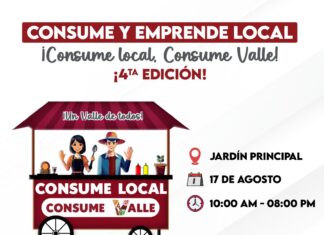 GOBIERNO MUNICIPAL IMPULSA EL COMERCIO LOCAL CON EL EVENTO “UN VALLE DE TODOS, CONSUME Y EMPRENDE LOCAL”