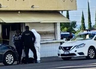 Propietario de una taqueria fue agredido a balazos en Yuriria, fue traslado para su atencion médica.