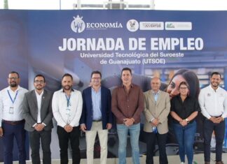 SE REALIZA FERIA ENLACE LABORAL VALLE DE SANTIAGO 2025 PARA OFERTAR 200 VACANTES DE EMPLEO