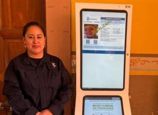 Instalan en Presidencia Municipal kiosko virtual para la búsqueda de personas desaparecidas*
