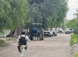 Ejército aplica “Operación Trueno” en Villagrán durante cambio de turno policial.