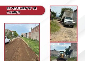 Mejoramos nuestras calles para ti, en Valle de Santiago.