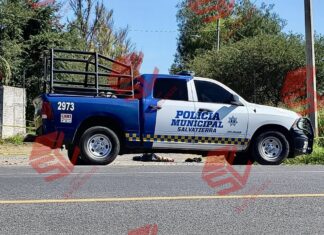 Esta mañana fueron localizados restos humanos de una persona desmembrada, a un costado de la carretera federal Salvatierra – Yuriria.