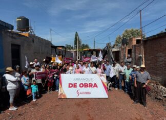 Daniel Sámano arranca pavimentación de 3.2 MDP en San José del Carmen*