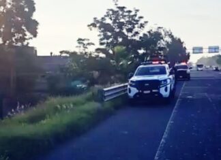 Localizan el cuerpo sin vida de una persona en bolsas de plástico en la colonia La Cruz en Salamanca.