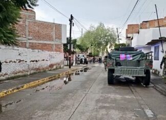 Esta tarde un hombre fue asesinado a balazos en la colonia San Pedro, en Salamanca.