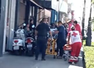 Ataque armado en una Barberia de la calle Juarez, en Calle de Santiago; dejo un saldo de un muerto y dos heridos.