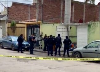 Esta tarde un hombre fue asesinado a balazos en la colonia La Gloria en Salamanca.