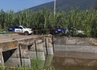 Localizan el cuerpo sin vida de un hombre en el cauce del Rio Lerma en la comunida de Los Hernandez, en Jaral del Progreso.