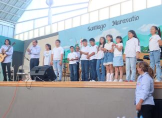 Gobierno Municipal y casa de la Cultura Fray Nicolás P. Navarrete, llevaron a cabo la clausura del Curso de Verano 2025, en Santiago Maravatio.