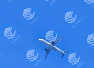 Avión comercial procedente de Estados Unidos, que volaba a muy baja altura, generó preocupación y temor entre la población de la cabecera municipal de Yuriria.