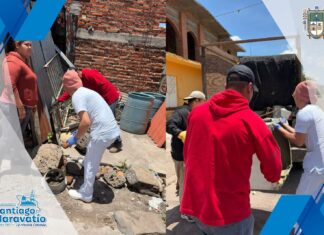 Acciones preventivas contra el dengue, en coordinación con UMAPS Santiago Maravatío.
