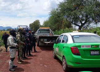 RECUPERACIÓN DE TAXI ROBADO EN OPERATIVO INTERINSTITUCIONAL.