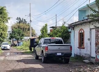 Esta mañana un hombre fue aseinado a balazos al interior de una vivienda en la colonia Nuevo México, en Salamanca .