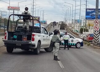 Tras persecución, enfrentamiento en Celaya deja un elemento de la Guardia Nacional sin vida y otro herido